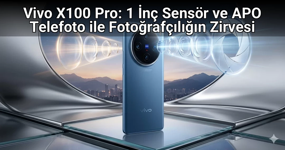 Vivo X100 Pro: 1 İnç Sensör ve APO Telefoto ile Fotoğrafçılığın Zirvesi